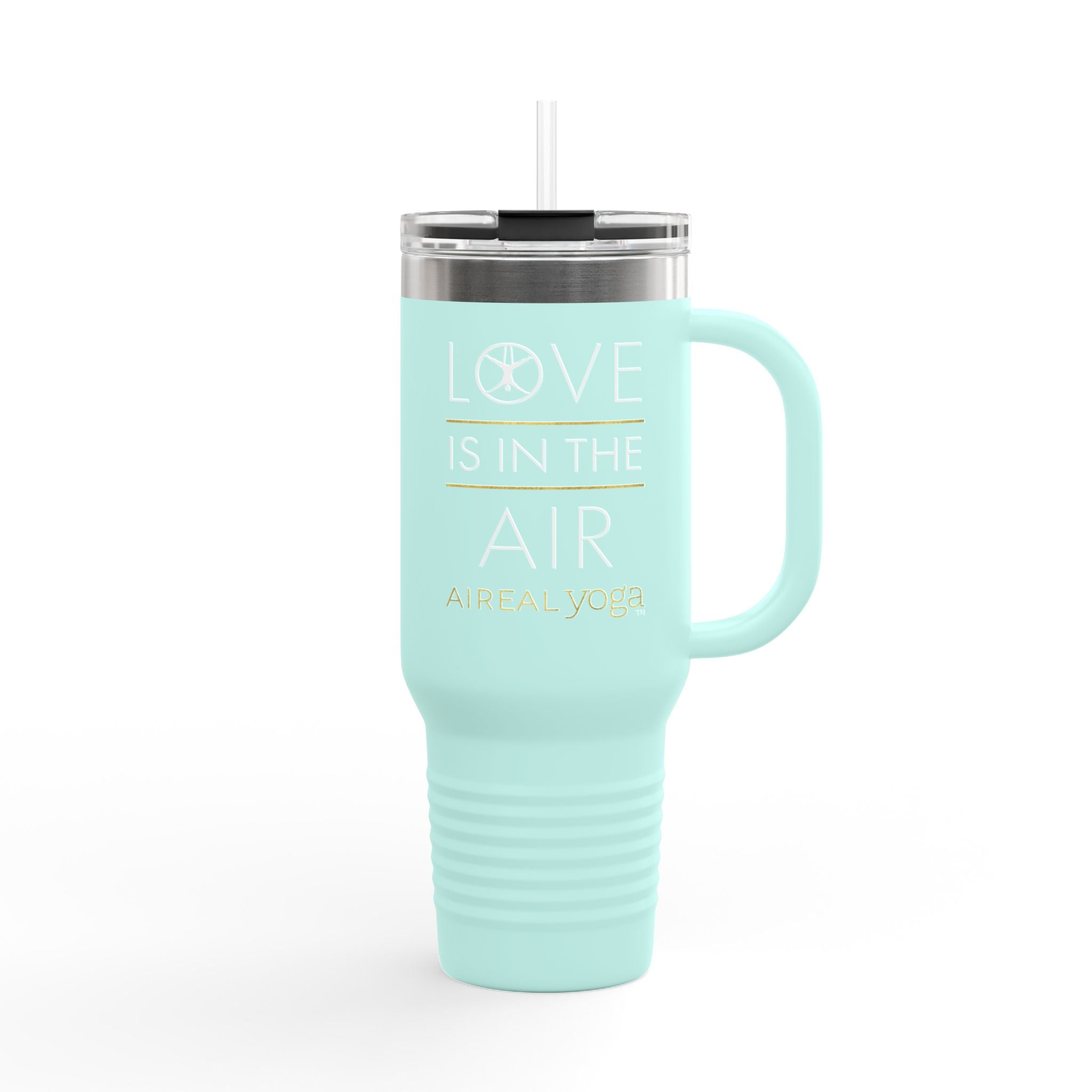 Love Is in the Air graphic Travel Mug | 40oz Insulated Tumbler