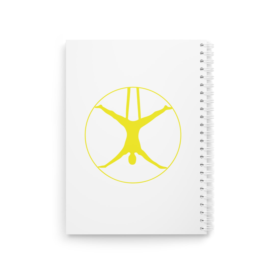 Aireal Yoga logo Spiral Notebook | Aerial Yoga Journal