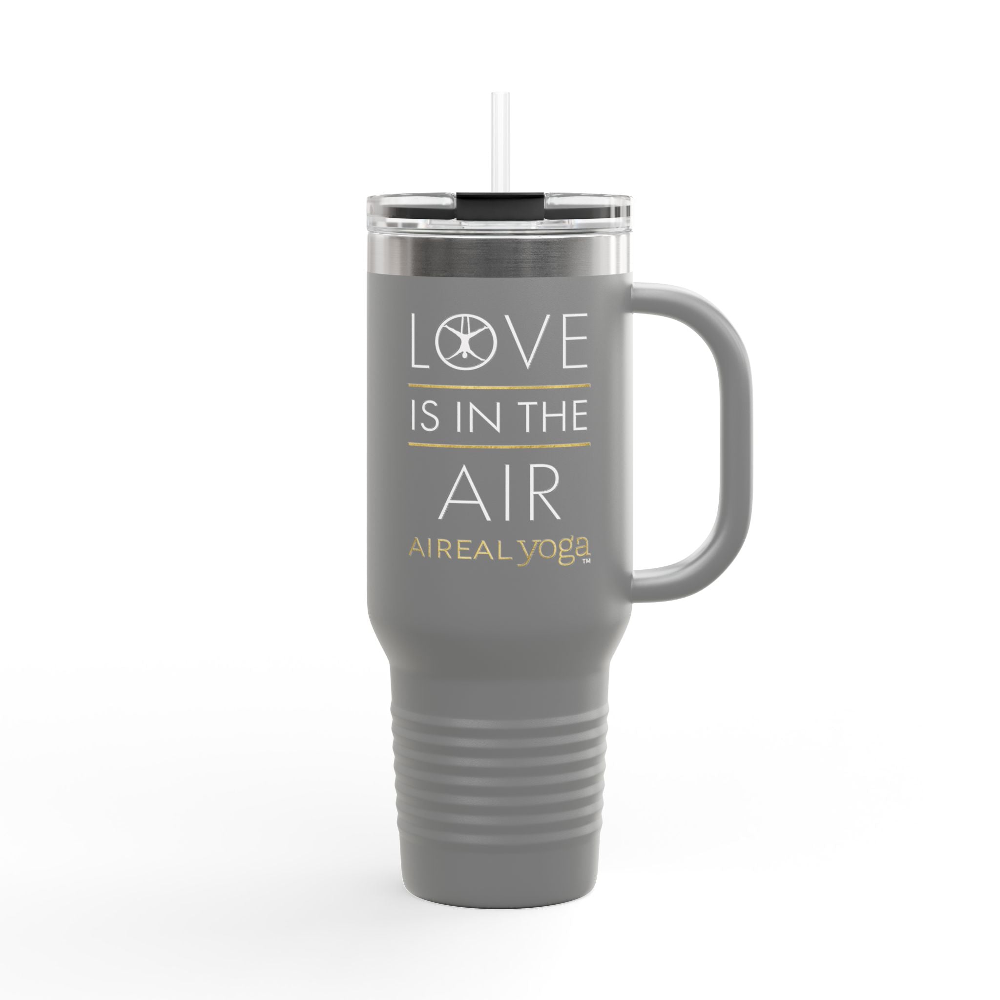 Love Is in the Air graphic Travel Mug | 40oz Insulated Tumbler