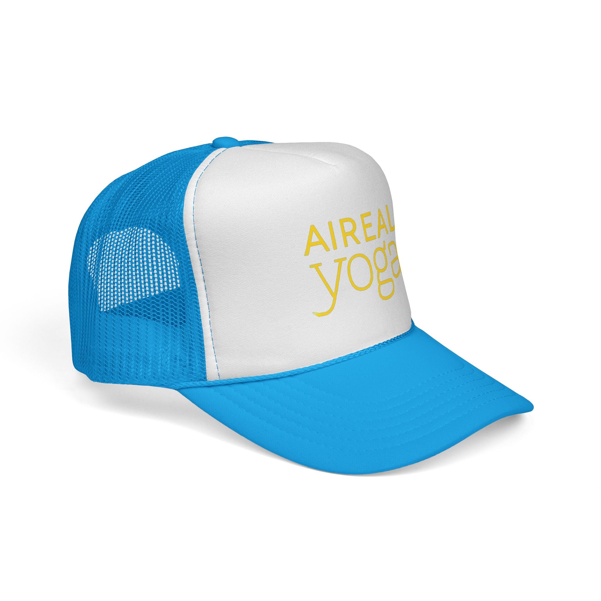 Aireal Yoga Trucker Cap | Embroidered Yoga Hat