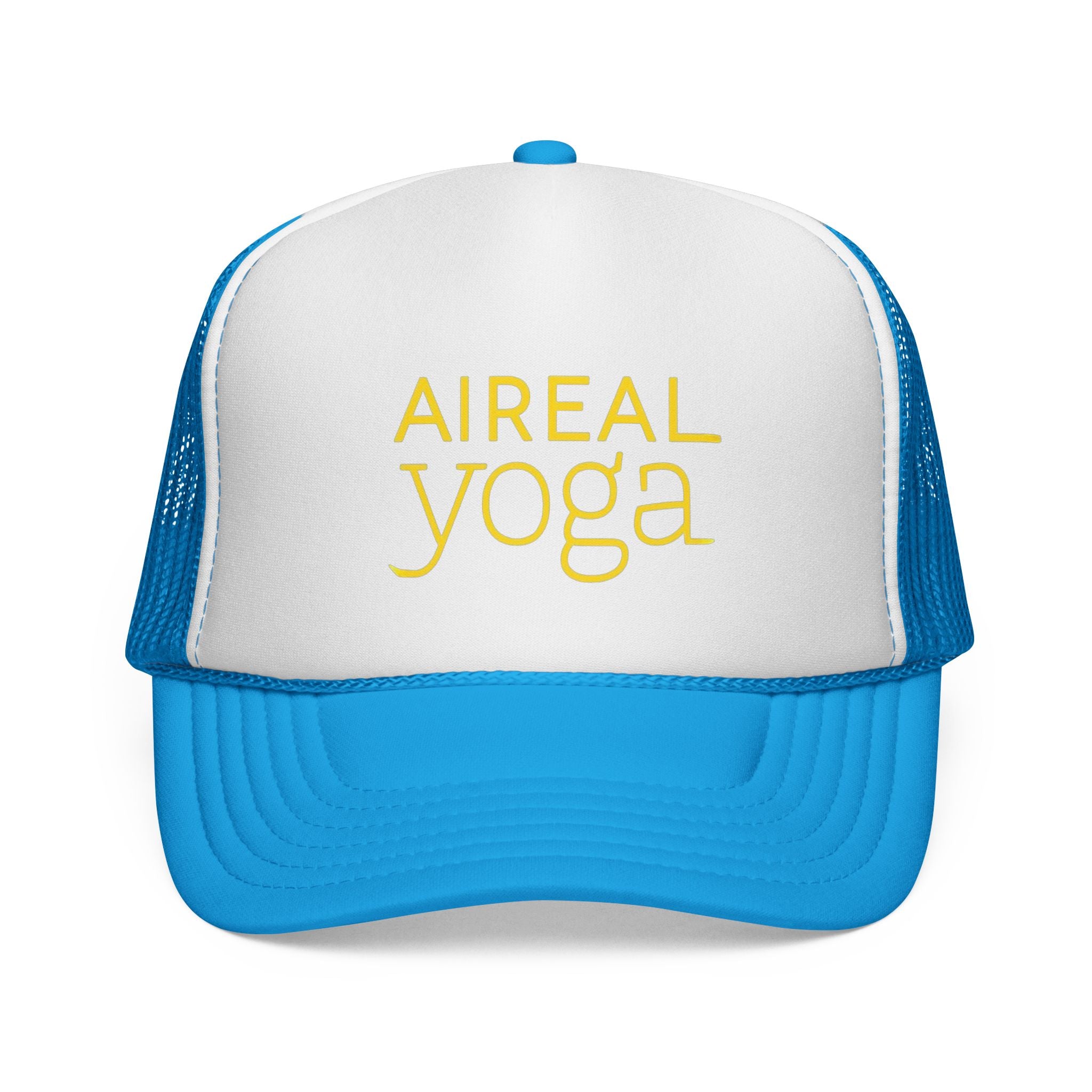 Aireal Yoga Trucker Cap | Embroidered Yoga Hat