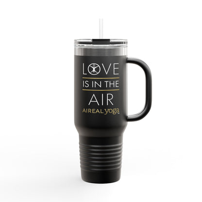 Love Is in the Air graphic Travel Mug | 40oz Insulated Tumbler