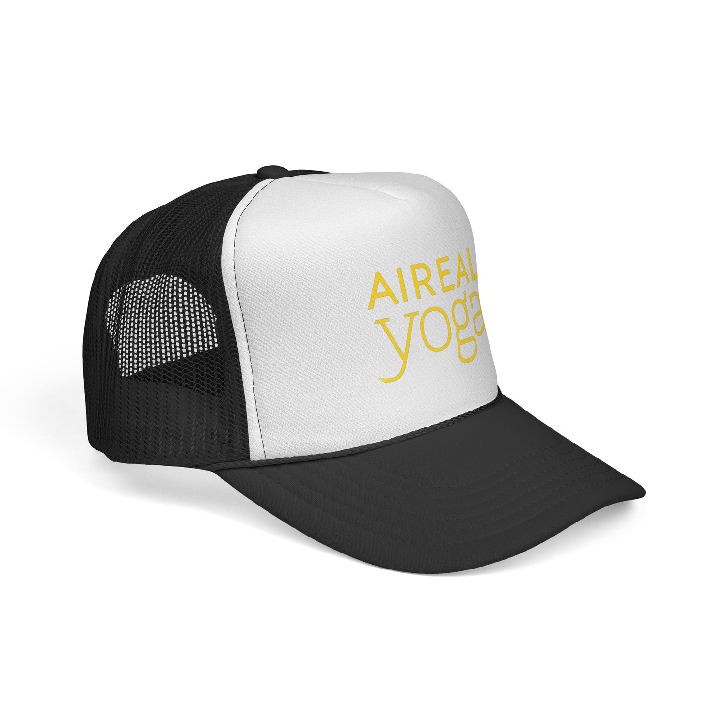 Aireal Yoga Trucker Cap | Embroidered Yoga Hat