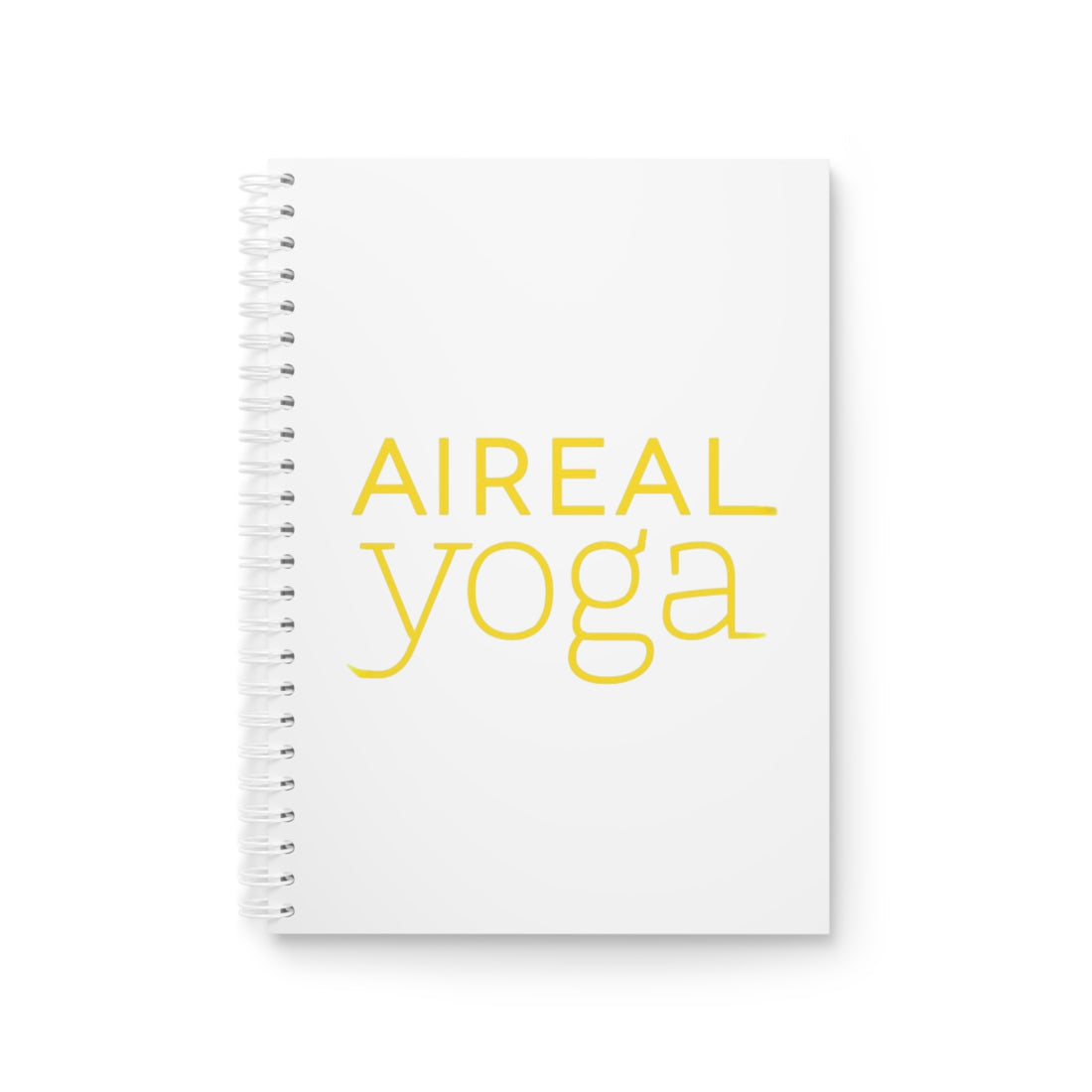 Aireal Yoga logo Spiral Notebook | Aerial Yoga Journal