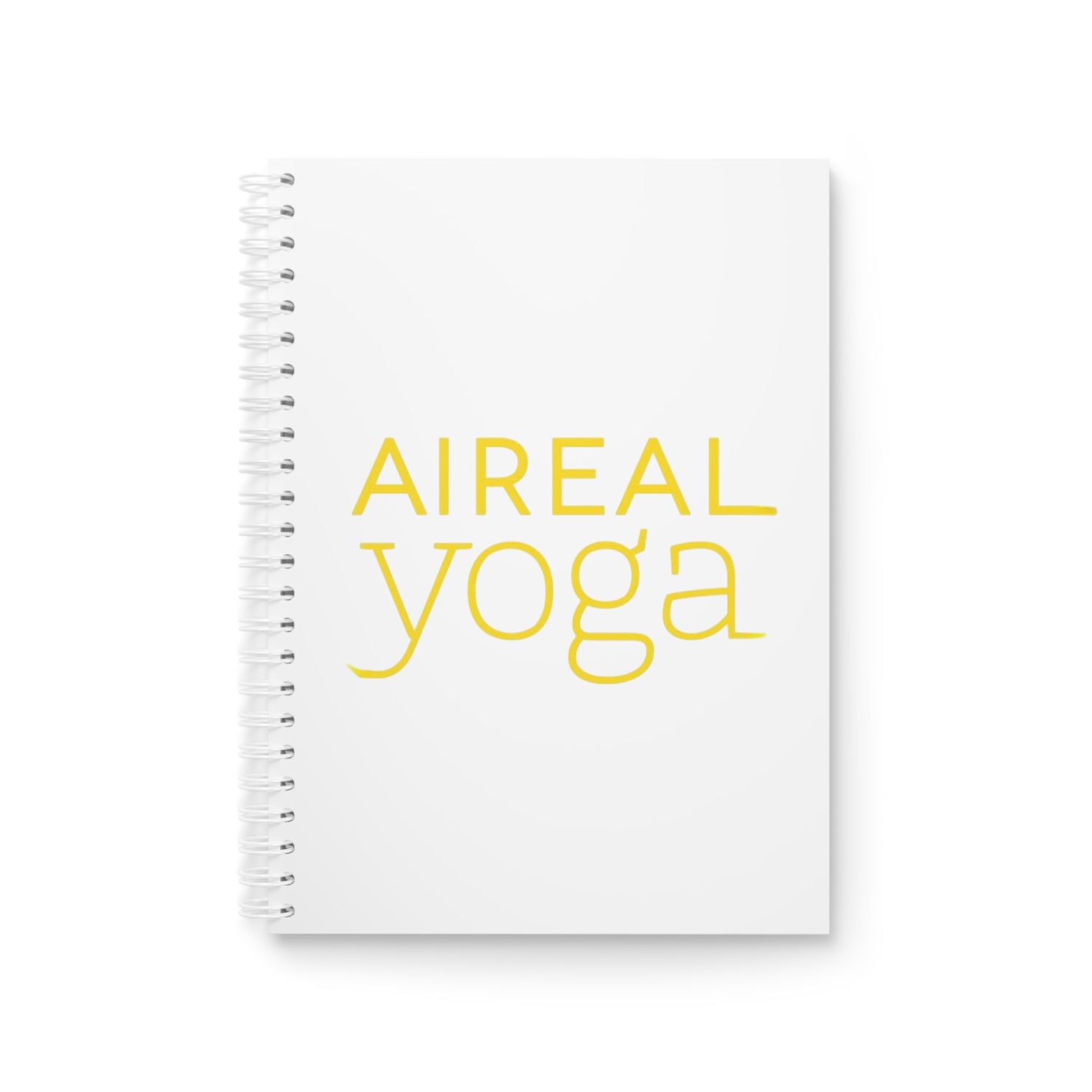 Aireal Yoga logo Spiral Notebook | Aerial Yoga Journal