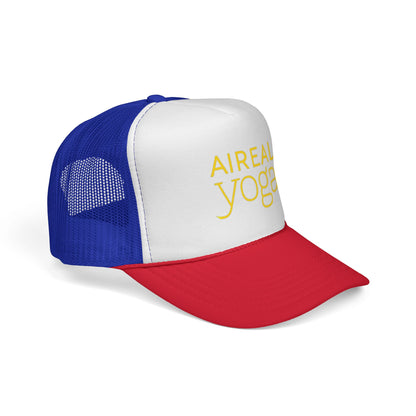 Aireal Yoga Trucker Cap | Embroidered Yoga Hat