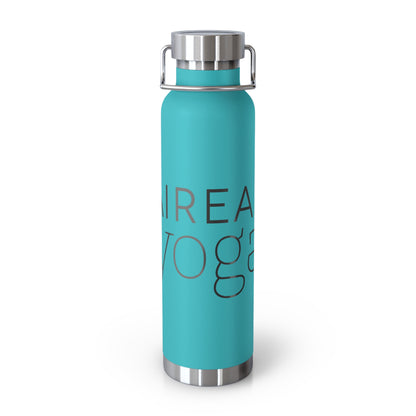 Breathe Yoga Bottle 22oz | Copper Vacuum Insulated Water Bottle