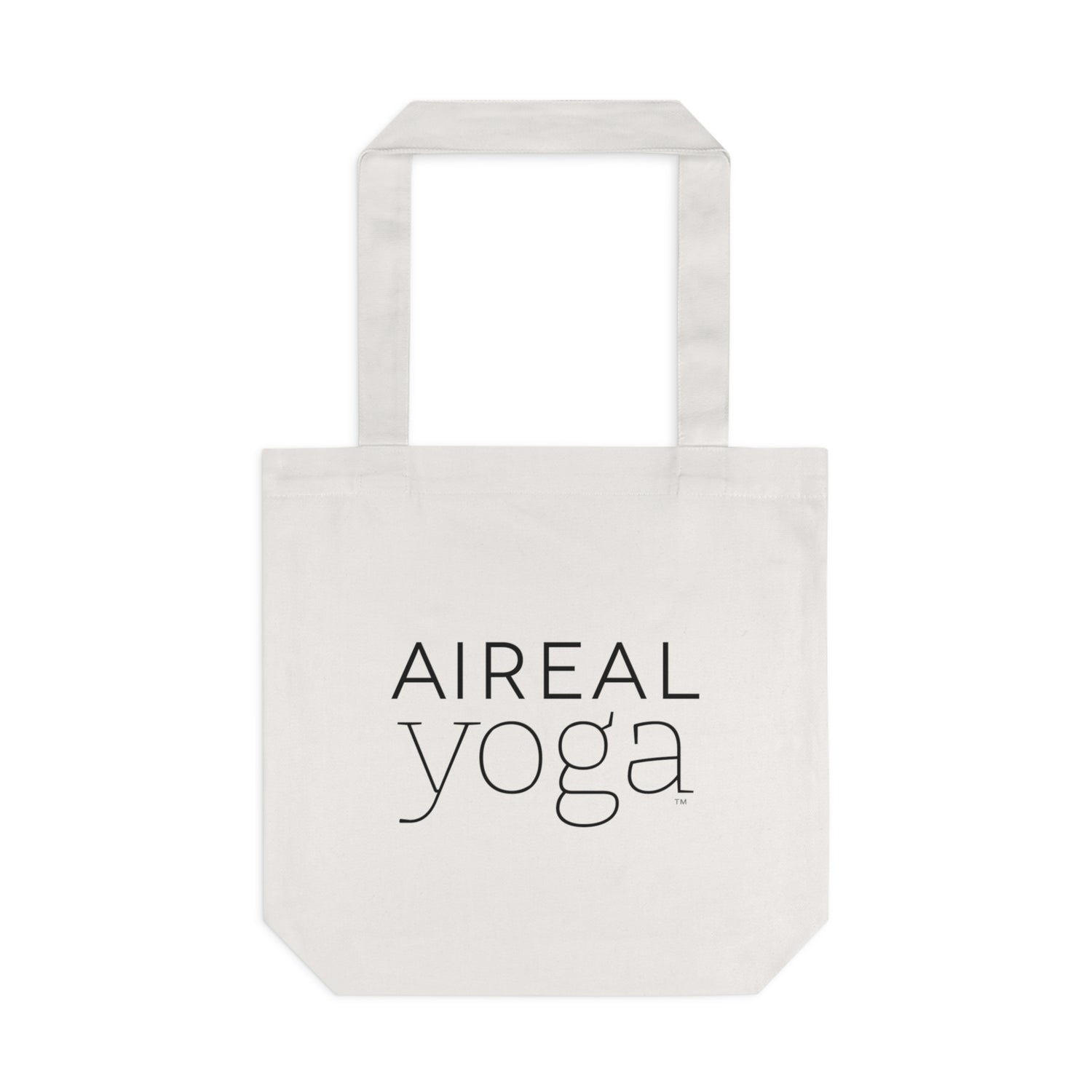 Aerial Yoga Silhouette Tote Bag | Aerialist Canvas Yoga Tote
