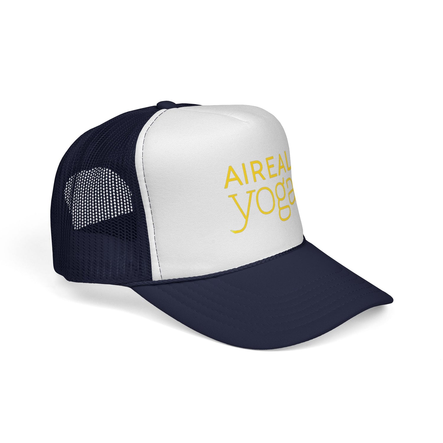 Aireal Yoga Trucker Cap | Embroidered Yoga Hat