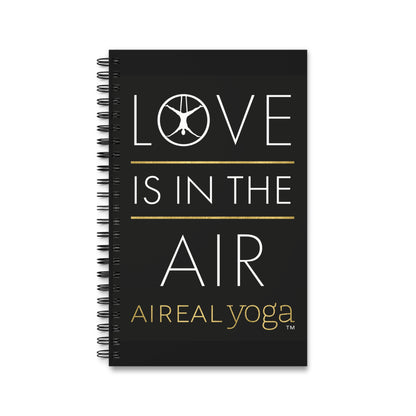 Love Is In The Air Spiral Journal | AIREAL yoga notebook