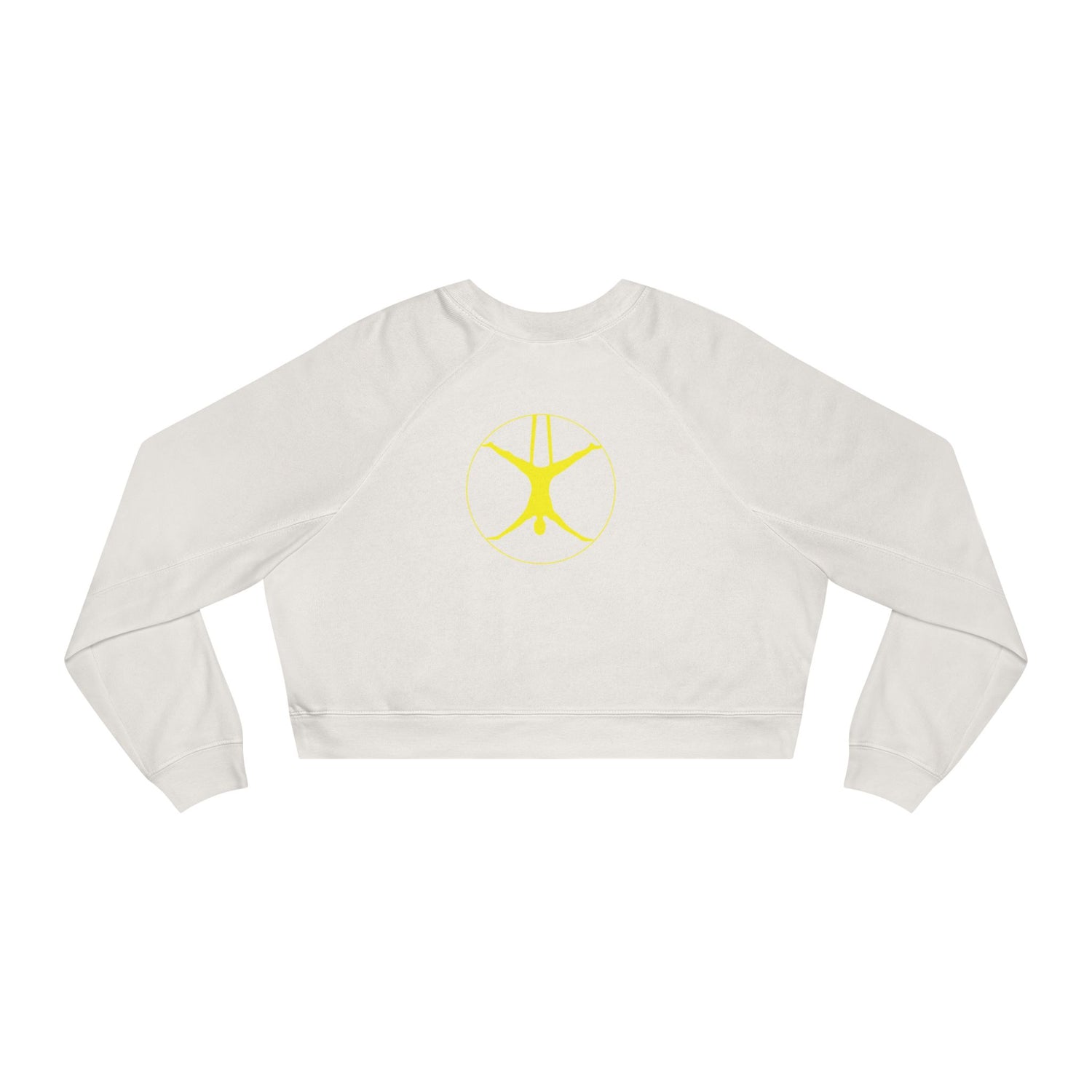 Aireal Yoga logo Cropped Pullover | aerial silks yoga sweatshirt