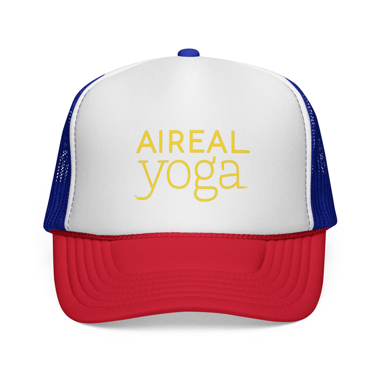 Aireal Yoga Trucker Cap | Embroidered Yoga Hat