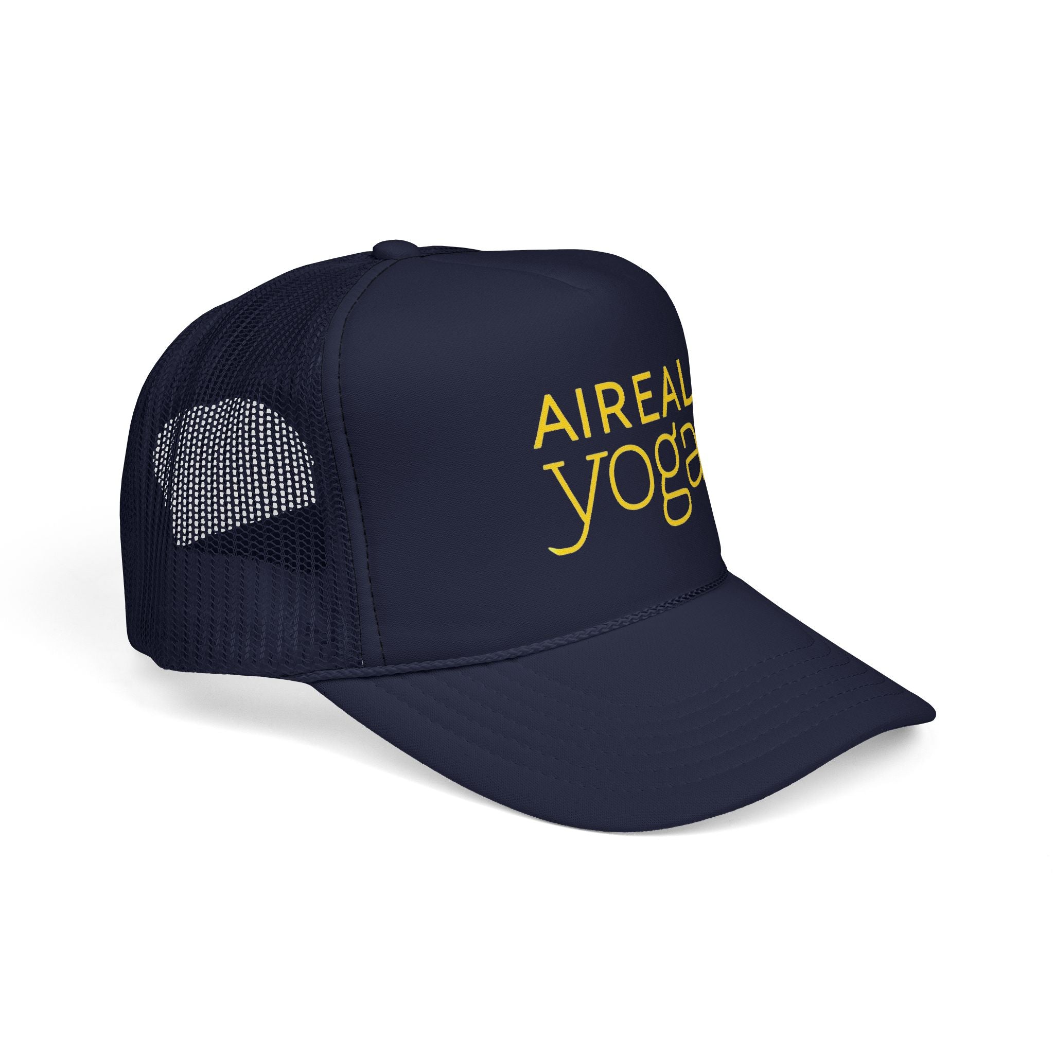 Aireal Yoga Trucker Cap | Embroidered Yoga Hat