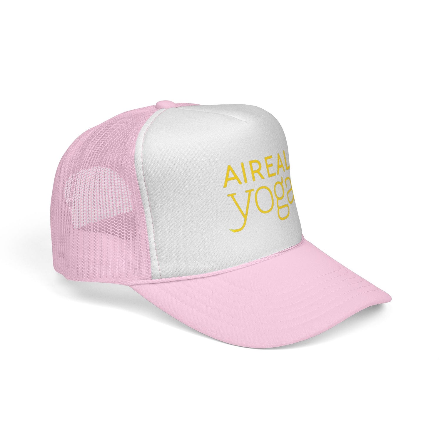 Aireal Yoga Trucker Cap | Embroidered Yoga Hat