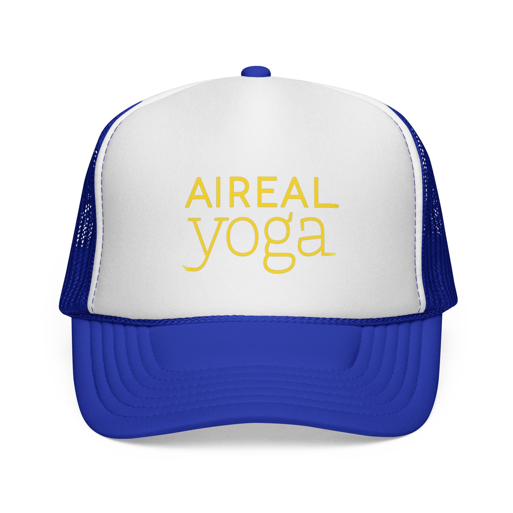 Aireal Yoga Trucker Cap | Embroidered Yoga Hat