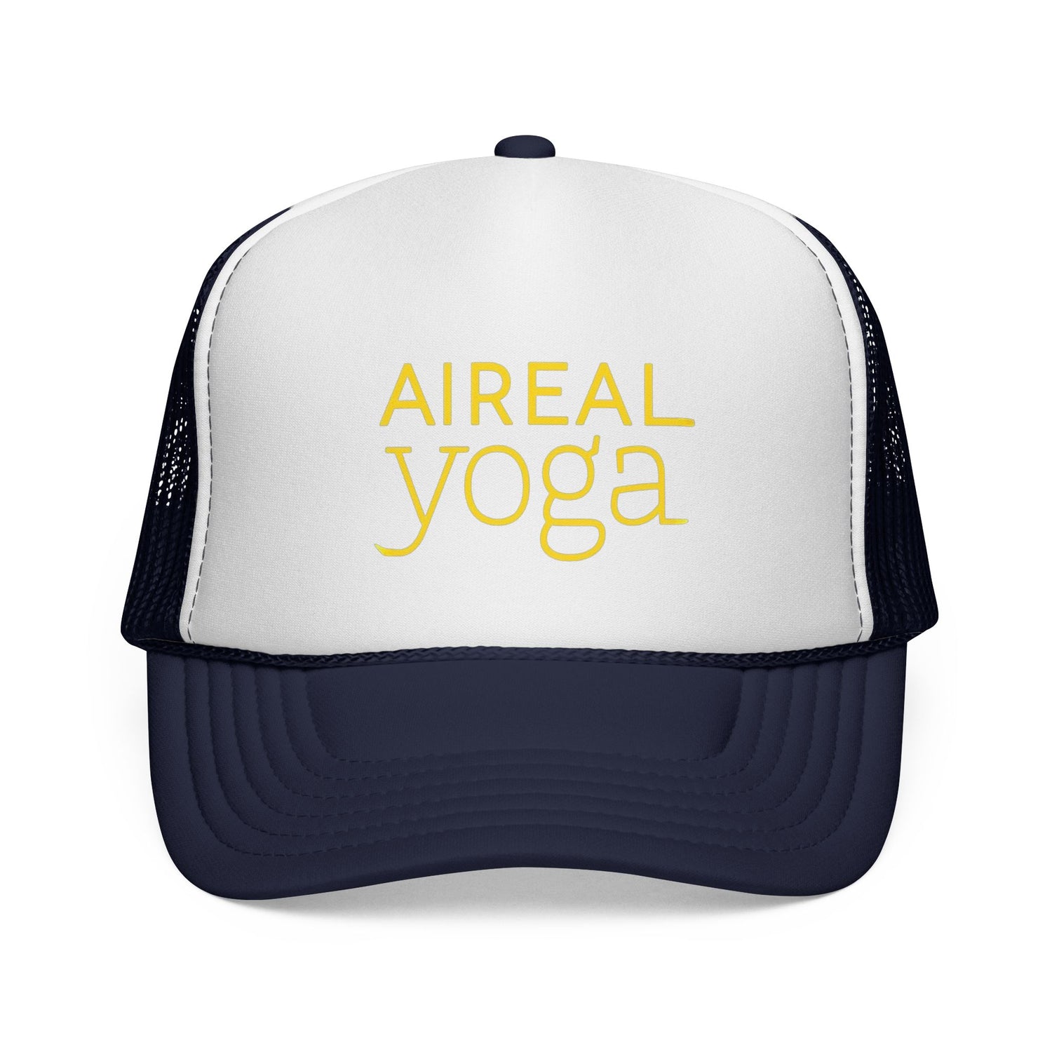 Aireal Yoga Trucker Cap | Embroidered Yoga Hat