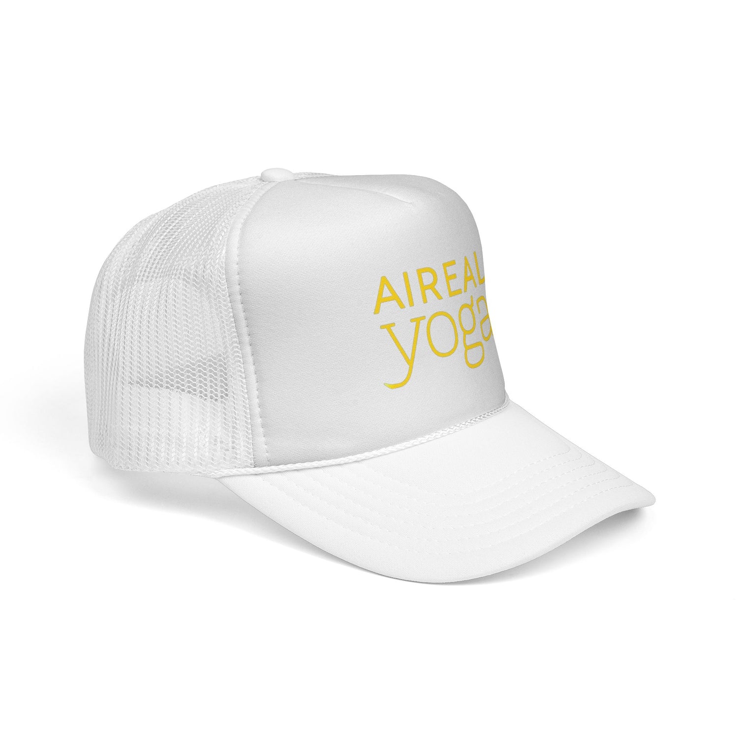 Aireal Yoga Trucker Cap | Embroidered Yoga Hat