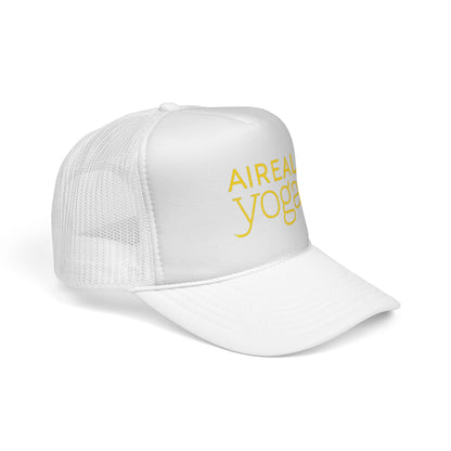 Aireal Yoga Trucker Cap | Embroidered Yoga Hat