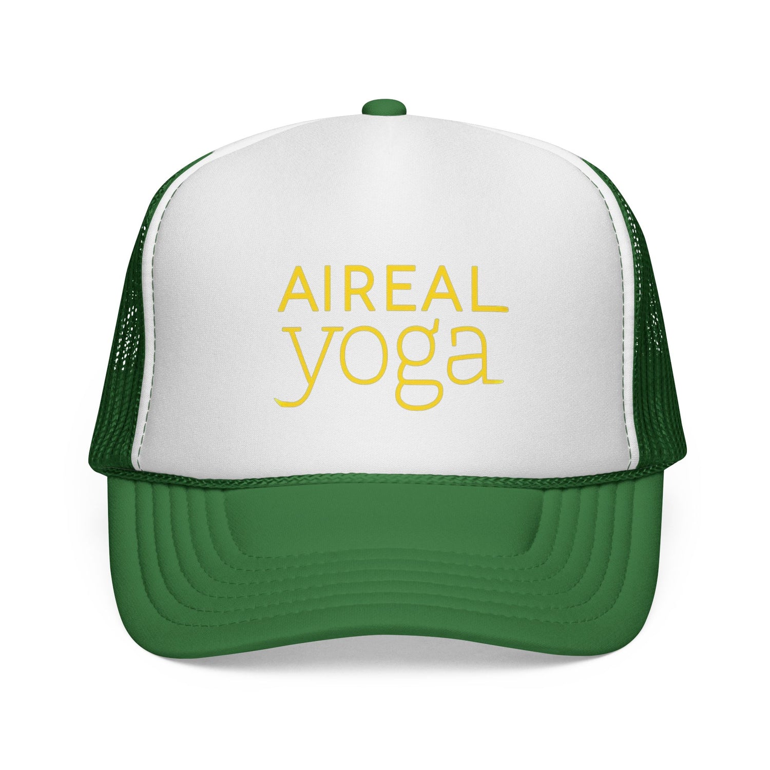 Aireal Yoga Trucker Cap | Embroidered Yoga Hat