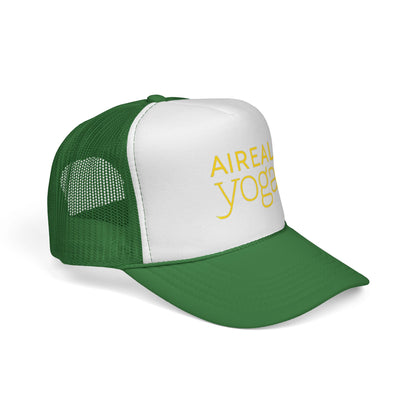 Aireal Yoga Trucker Cap | Embroidered Yoga Hat