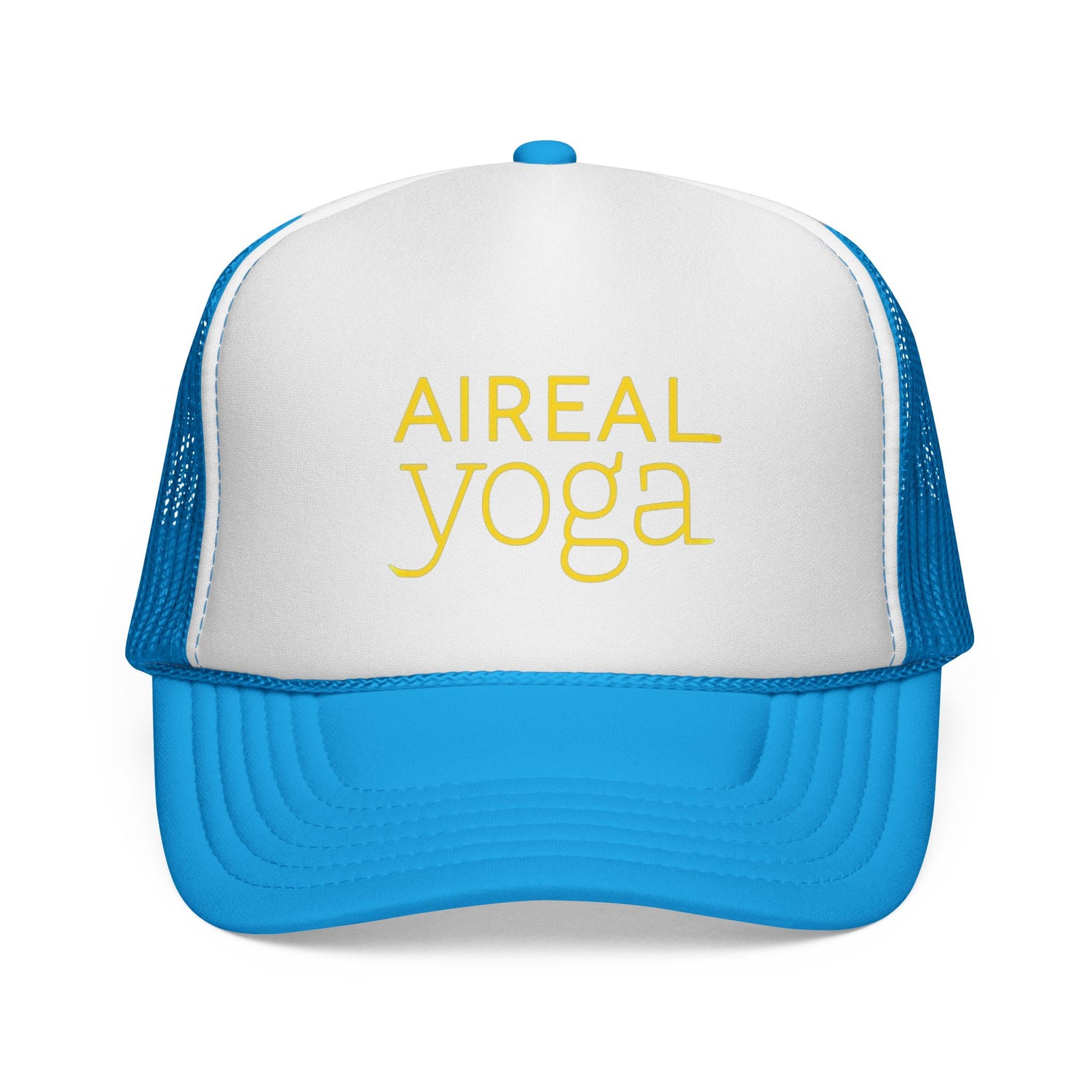 Aireal Yoga Trucker Cap | Embroidered Yoga Hat