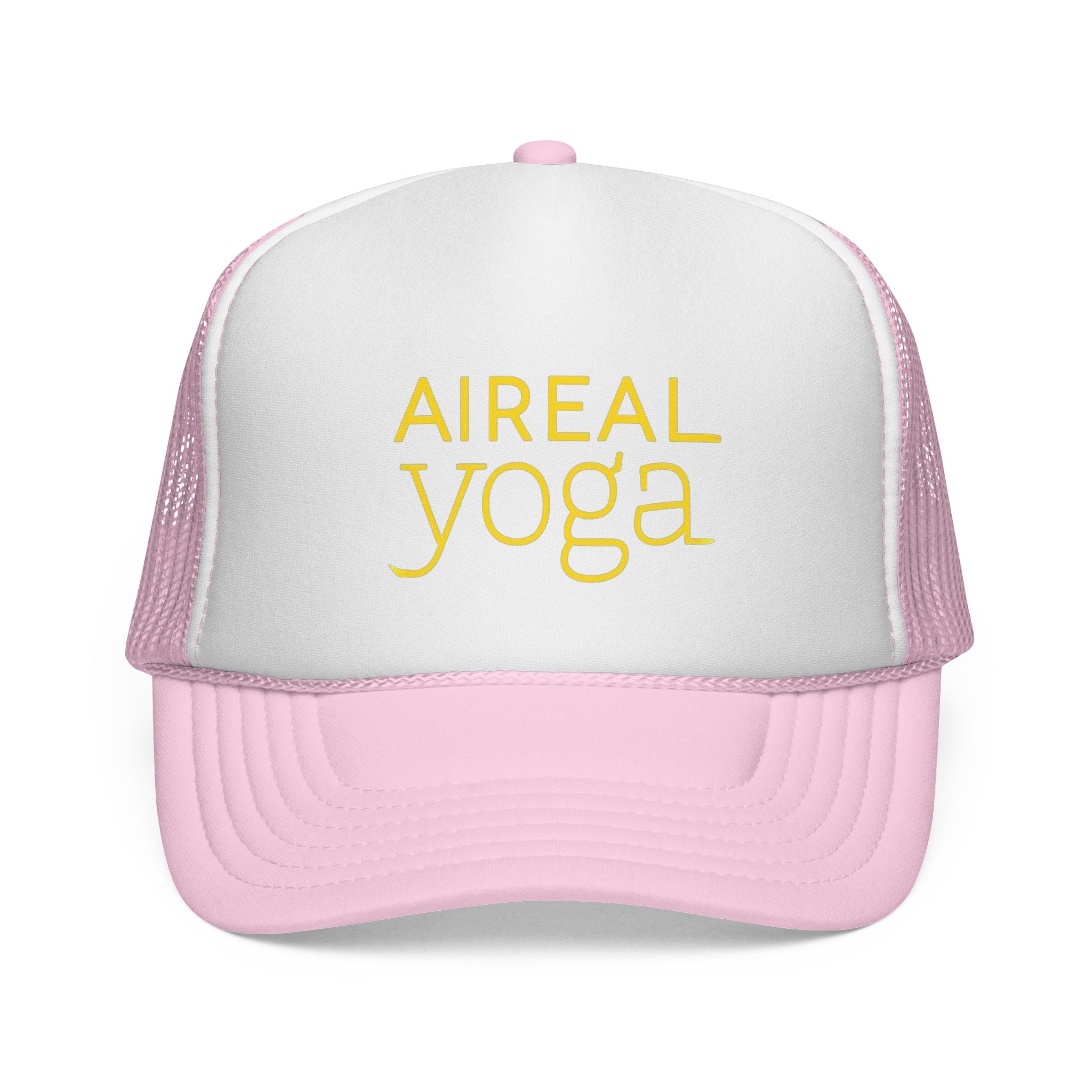 Aireal Yoga Trucker Cap | Embroidered Yoga Hat