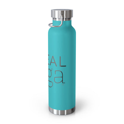Breathe Yoga Bottle 22oz | Copper Vacuum Insulated Water Bottle