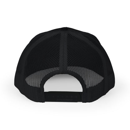 Aireal Yoga Embroidered Trucker Cap | Snapback Mesh Hat
